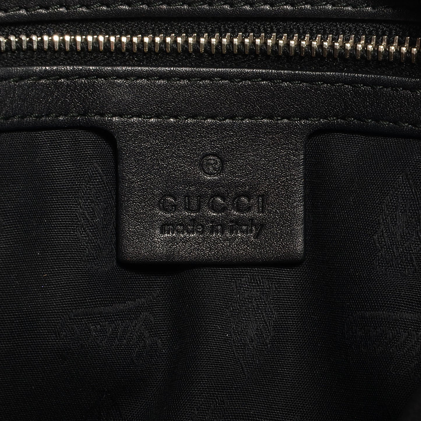 Guccissima GG Twins Large Hobo Black