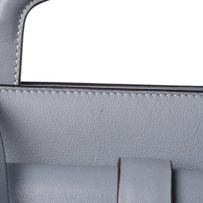 Valentino Garavani Calfskin Pocket Tote Blue 10 of 11