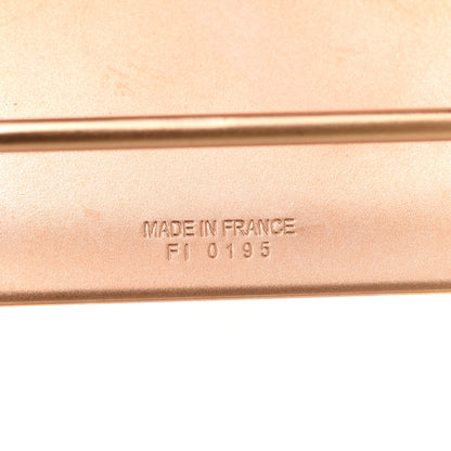 Hermes Box Togo 32mm Collier De Chien CDC Belt 95 Black Chocolate 5 of 6