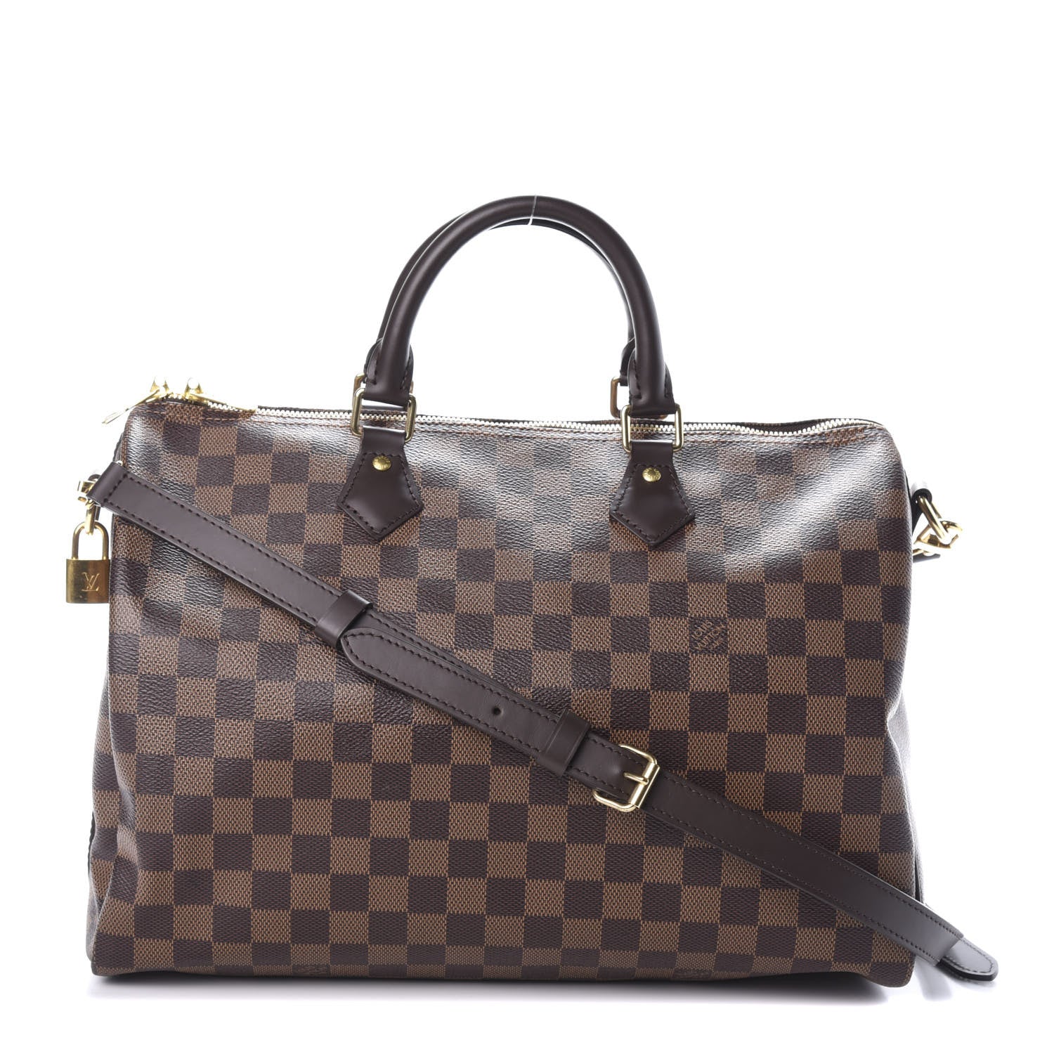 Louis Vuitton Damier Ebene Speedy Bandouliere 35 1 of 8