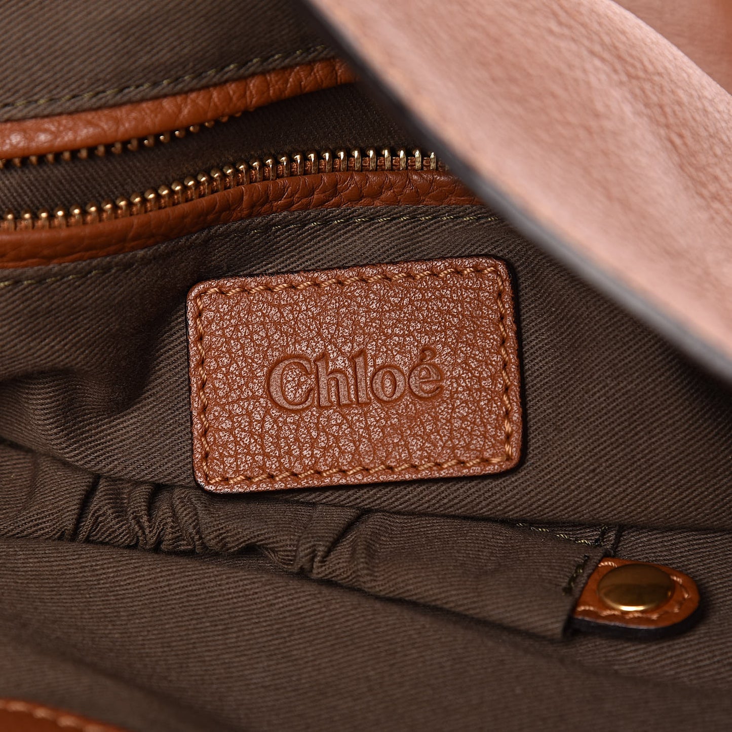 Calfskin Large Marcie Tote Tan