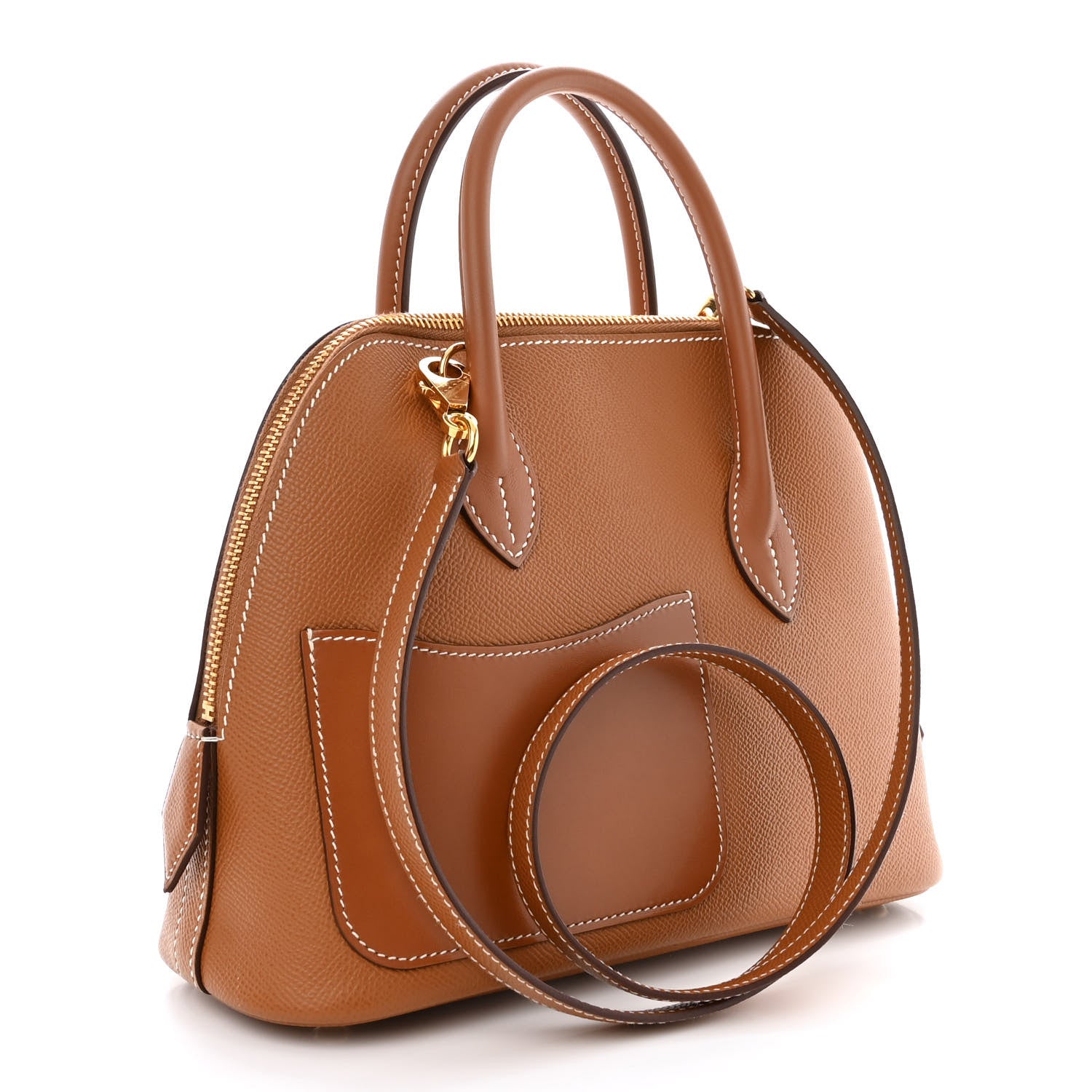 Hermes Epsom Swift Vache Hunter En Desordre 1923 Bolide 25 Gold Fauve 3 of 12
