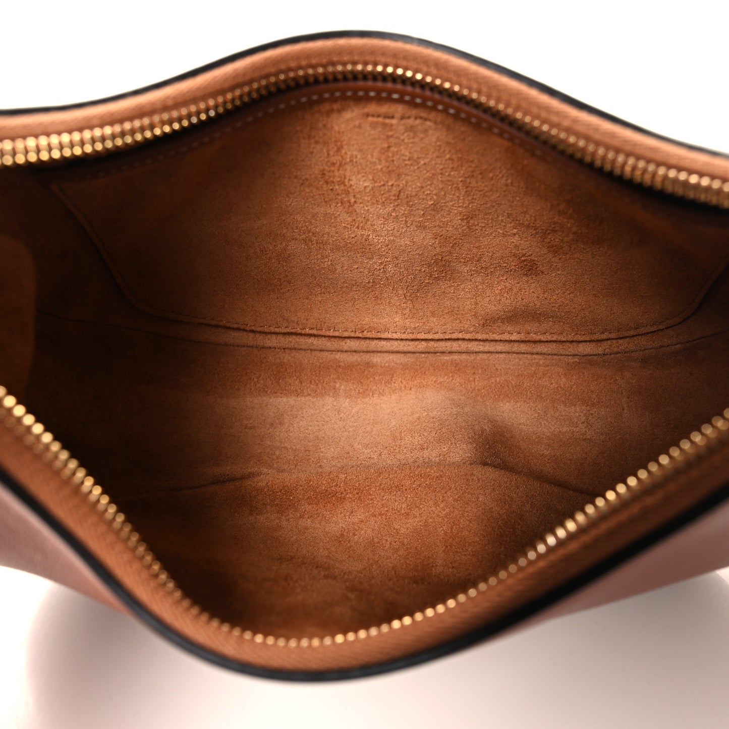 Smooth Calfskin Medium Strap Ava Shoulder Bag Tan