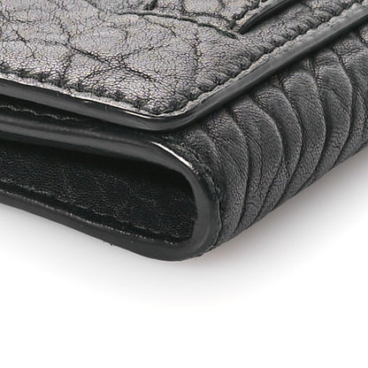 Christian Dior Canyon Grained Lambskin J'Adior Wallet On Chain Pouch Black 9 of 12