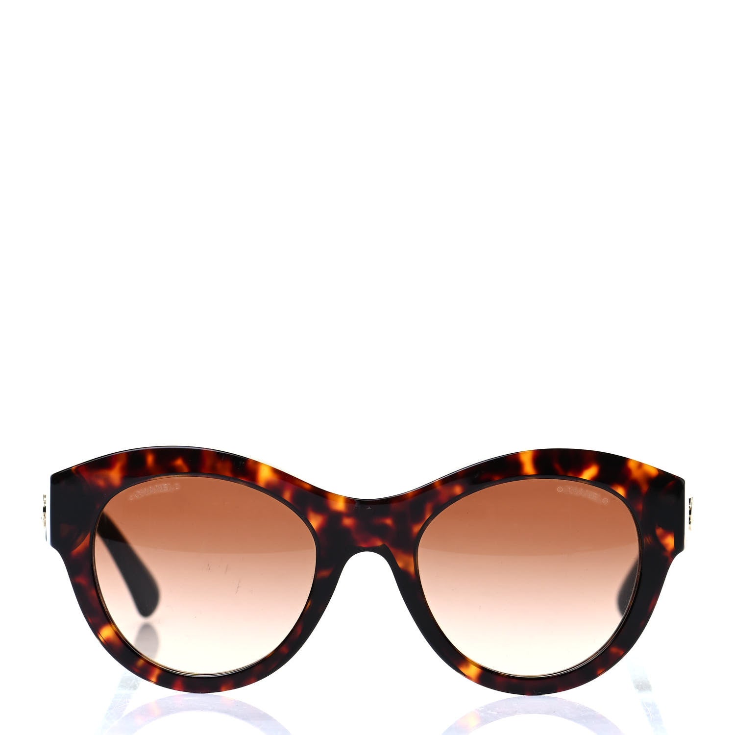 Chanel Acetate Butterfly Sunglasses 5371 Tortoise 2 of 6