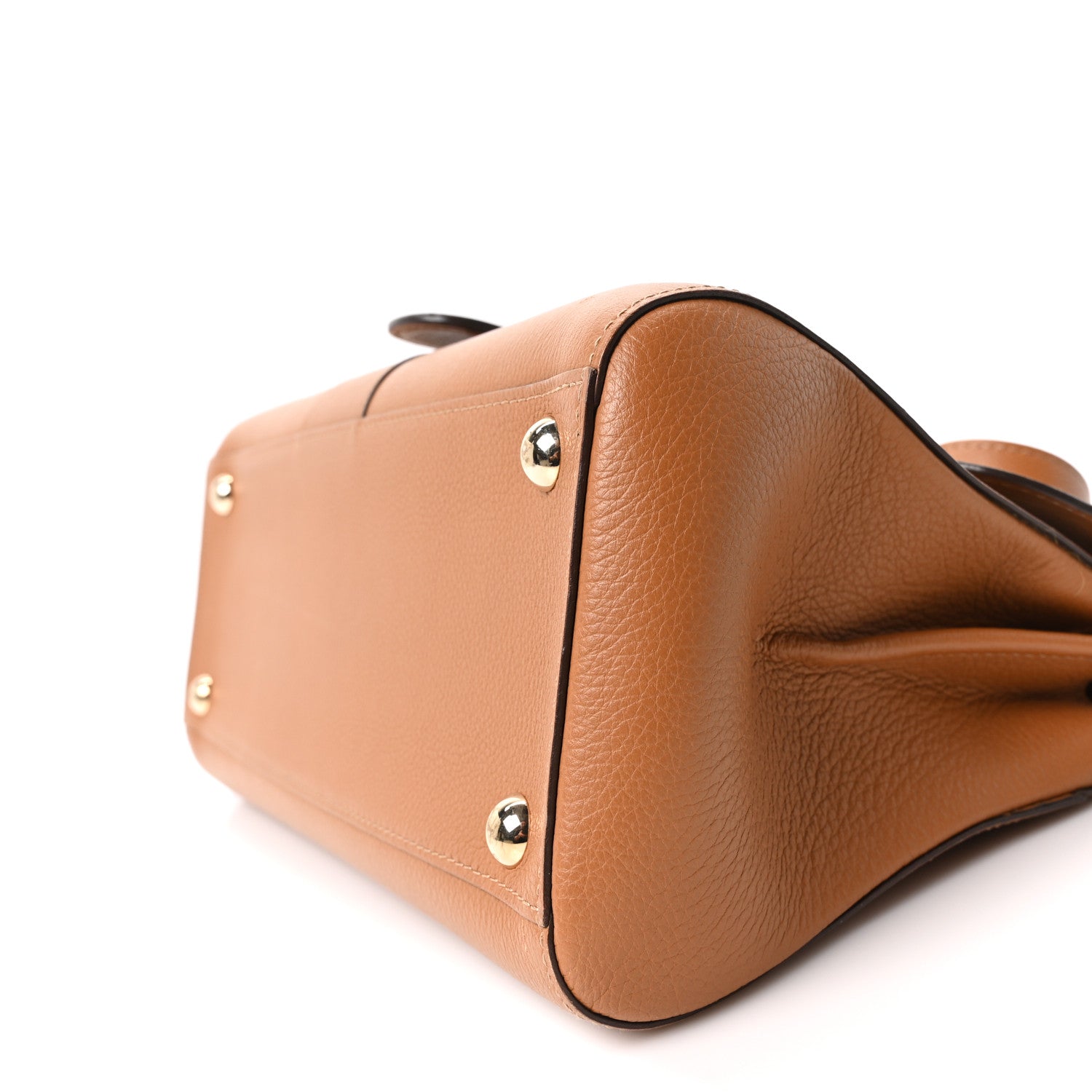 Delvaux Calfskin Mini Brillant East West Satchel Natural 11 of 11