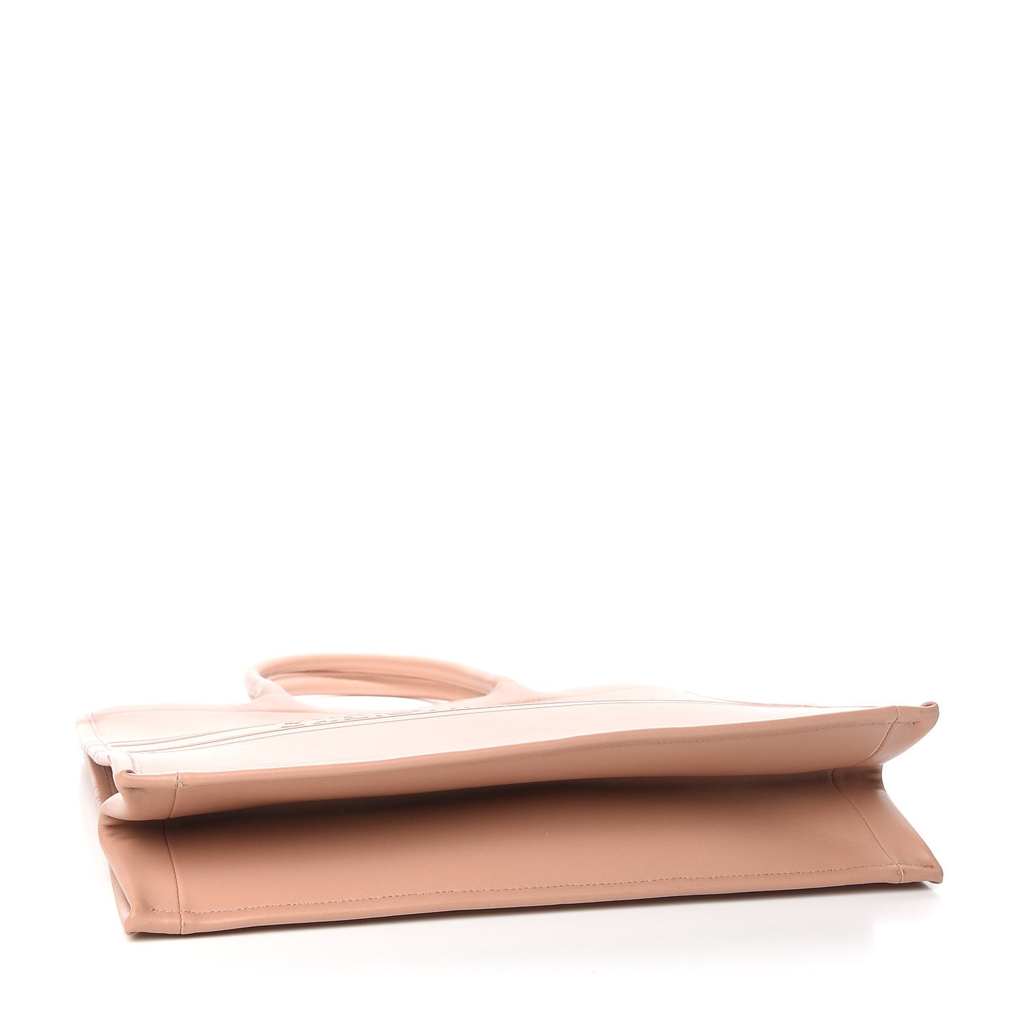 Calfskin Embossed Large Book Tote Rose de Vents