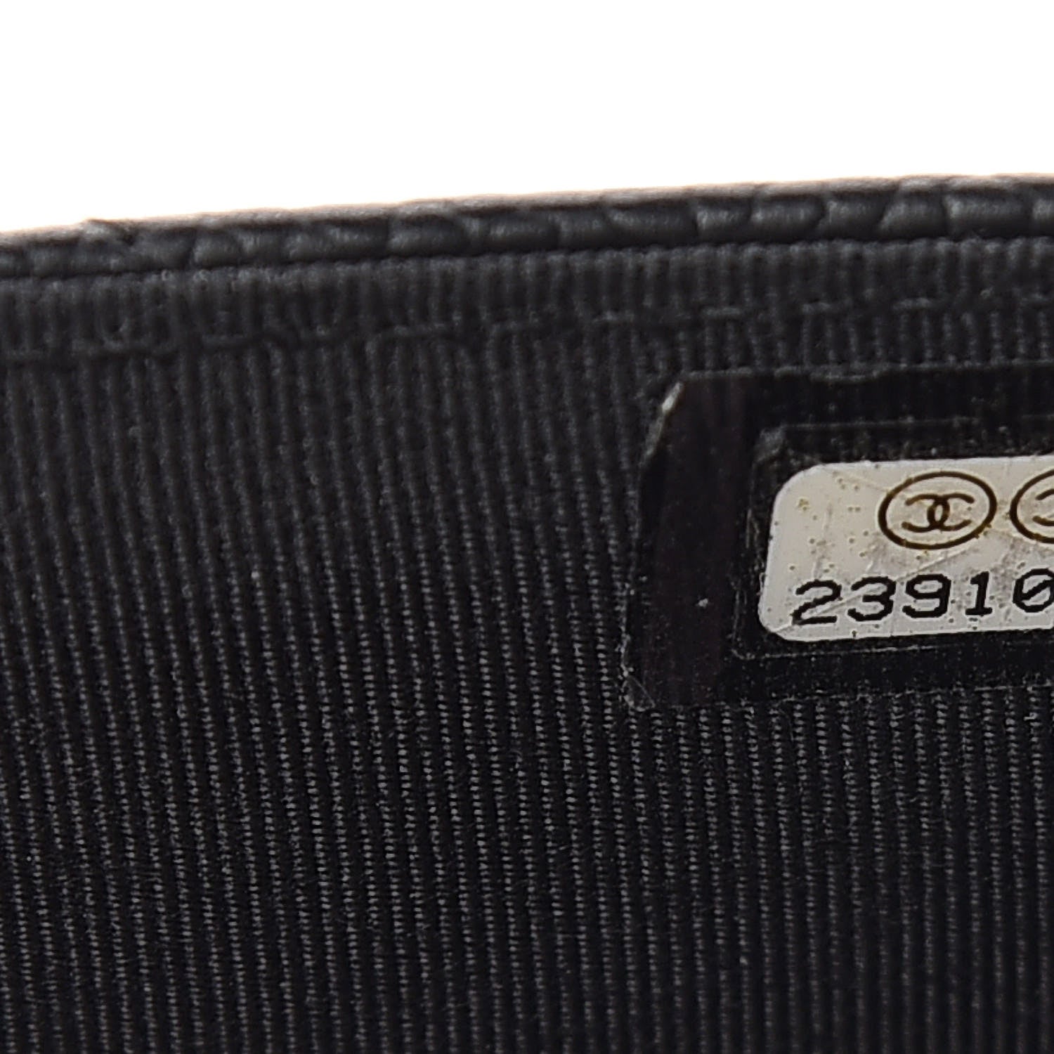 Chanel Caviar Quilted Wallet On Chain WOC Black 10 of 11