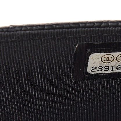 Chanel Caviar Quilted Wallet On Chain WOC Black 10 of 11