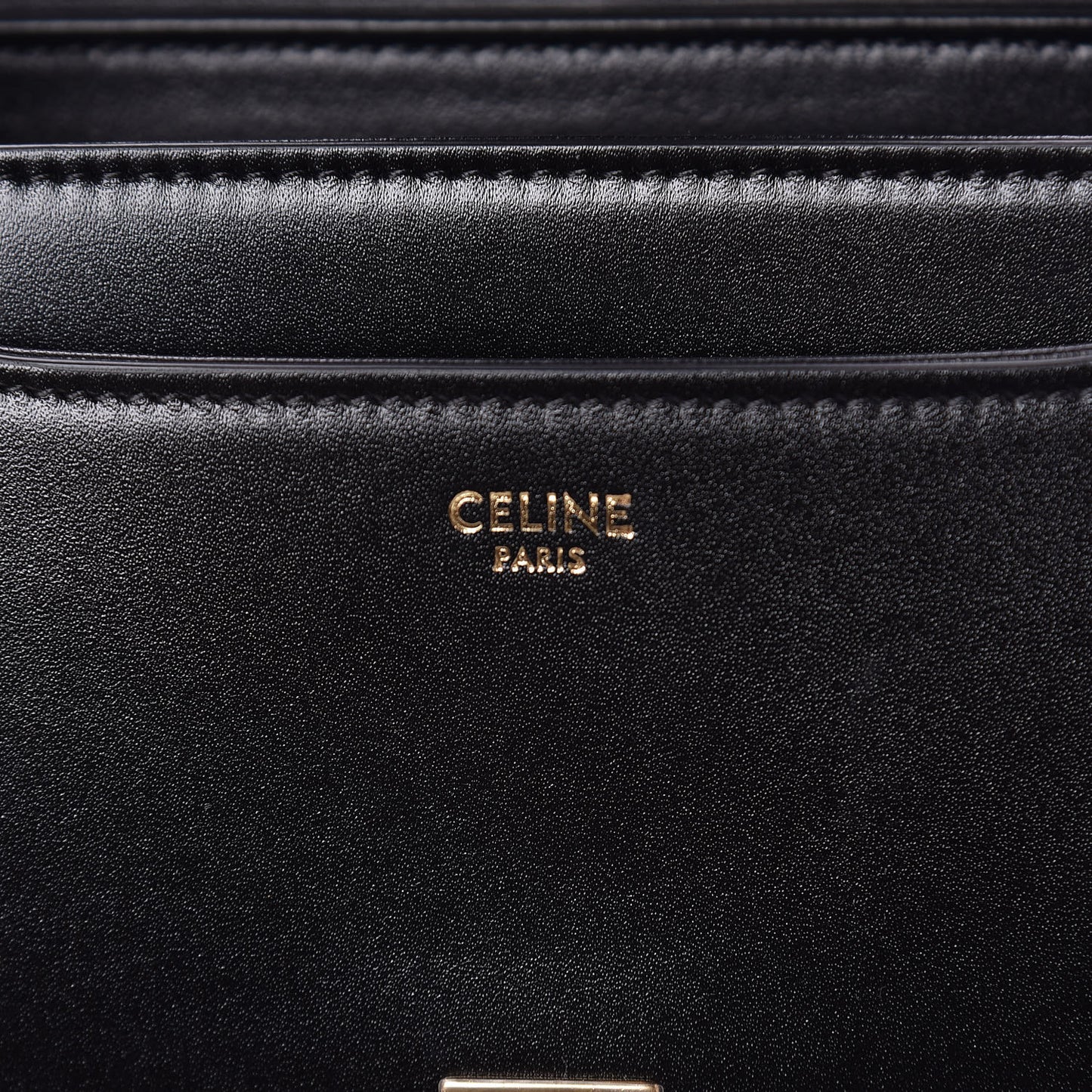 Satinated Calfskin Besace 16 Black