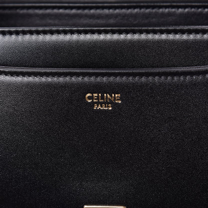 Celine Satinated Calfskin Besace 16 Black 11 of 12