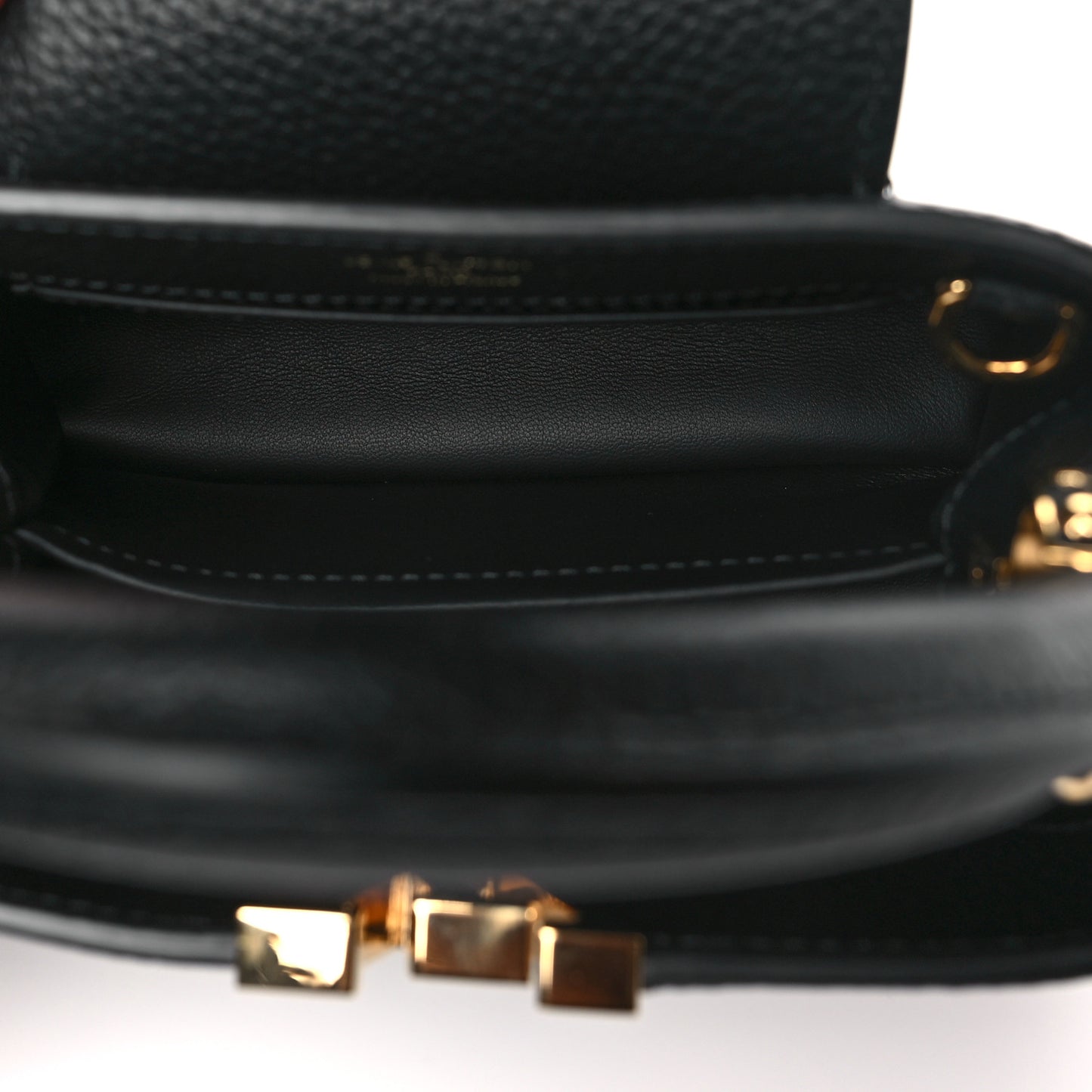 Taurillon Mini Capucines Black