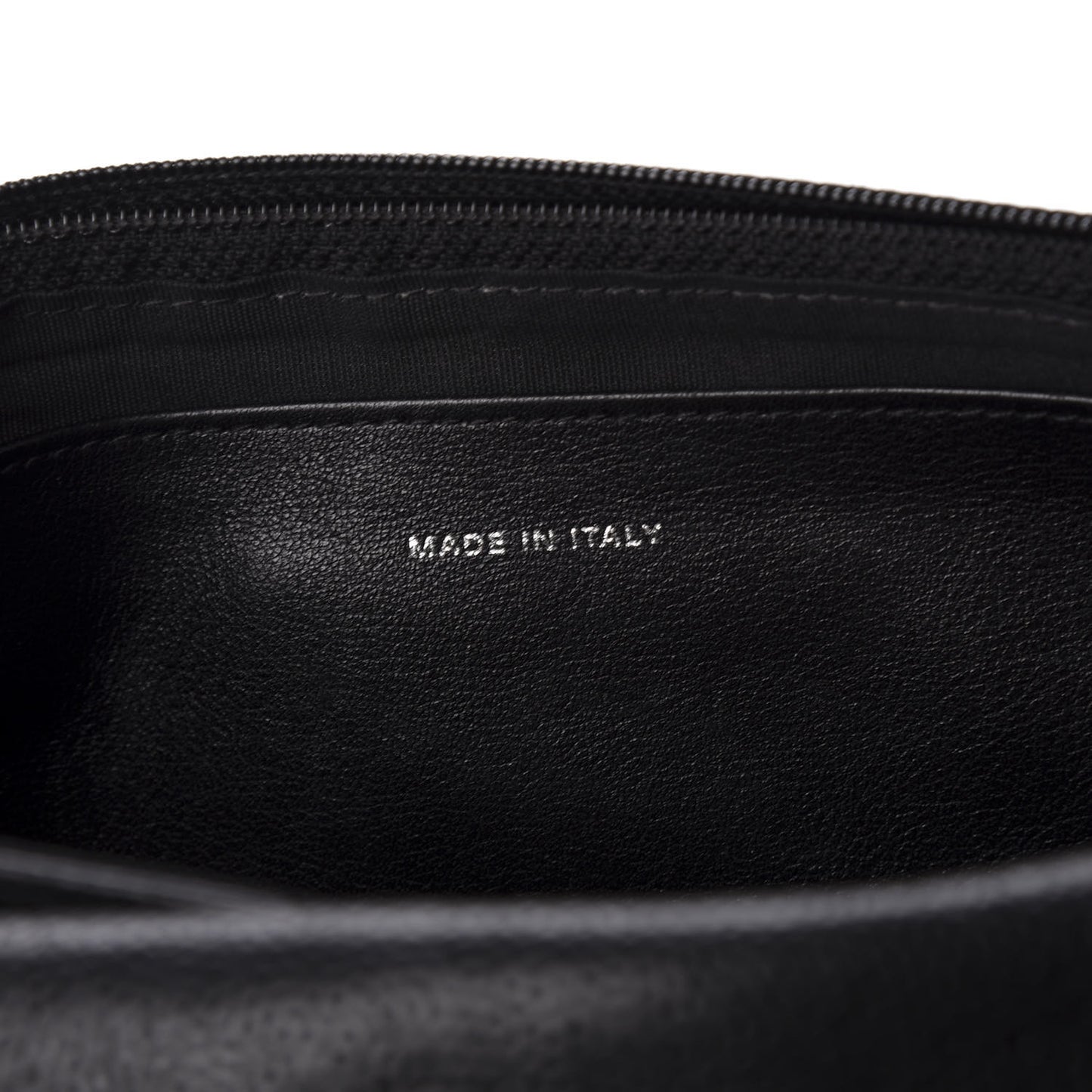 Caviar Half Moon Wallet On Chain WOC Black