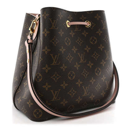 Louis Vuitton Monogram Neonoe MM Rose Poudre 3 of 12