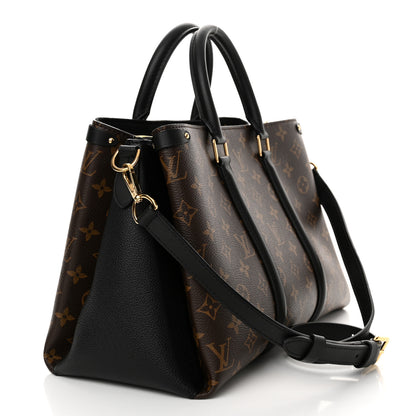 Louis Vuitton Monogram Soufflot MM Black 3 of 10
