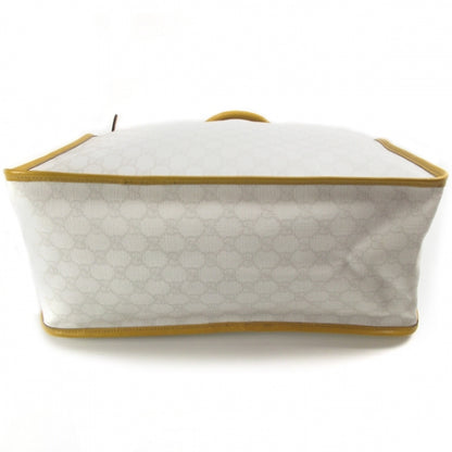 Gucci GG Plus Monogram Joy Tote Bag Yellow White 4 of 11