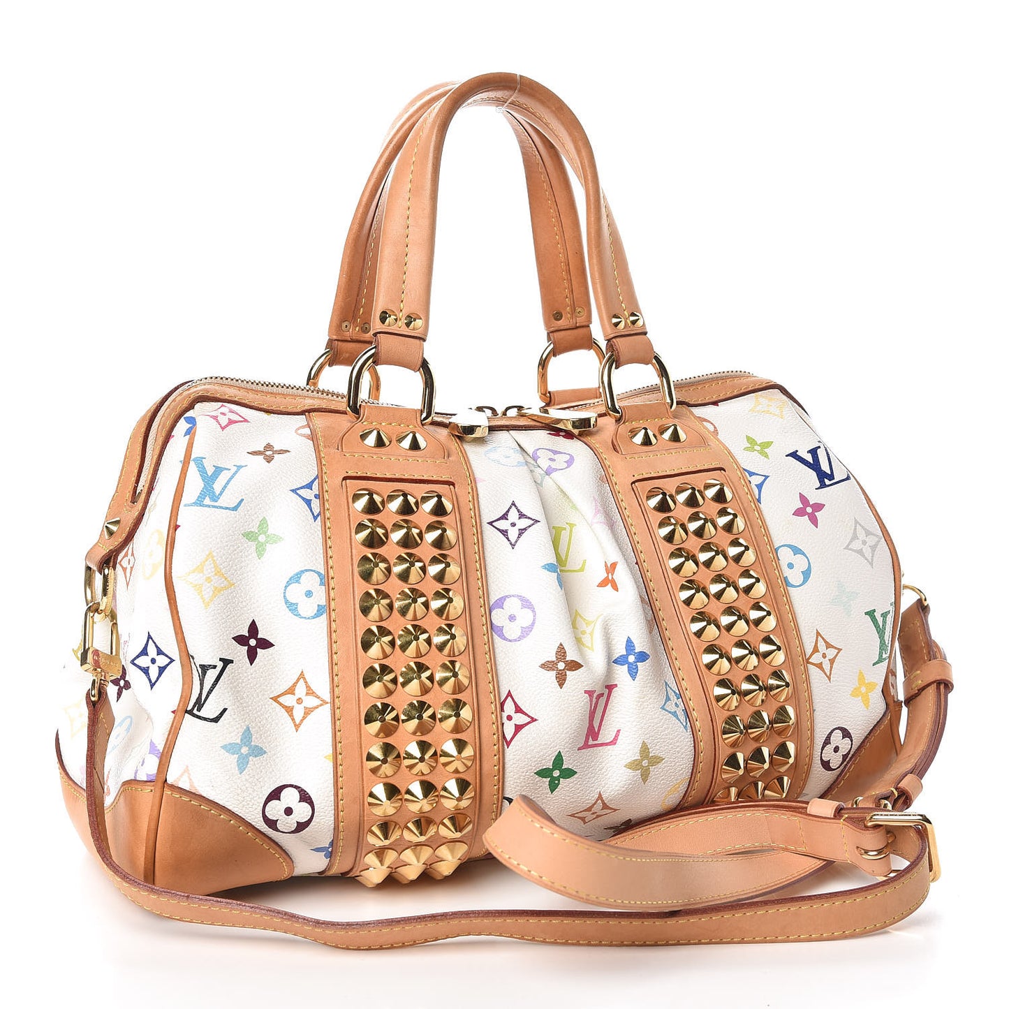 Monogram Multicolor Courtney MM White