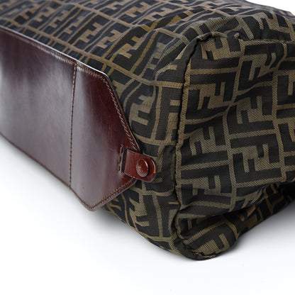Fendi Zucca Travel Tote Tobacco 7 of 10