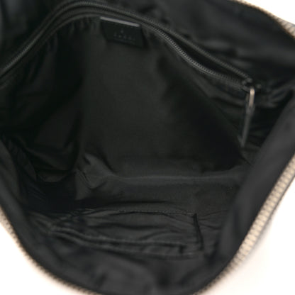 Gucci GG Supreme Monogram Web Messenger Bag Black 5 of 14