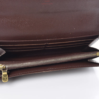 Louis Vuitton Damier Ebene Sarah Wallet 5 of 10