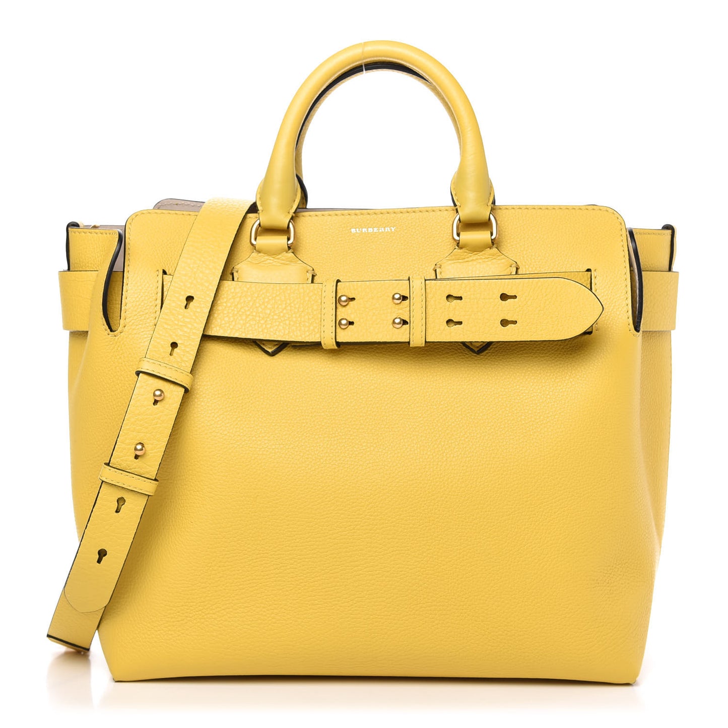 Marais Calfskin Medium Belt Bag Bright Larch Yellow
