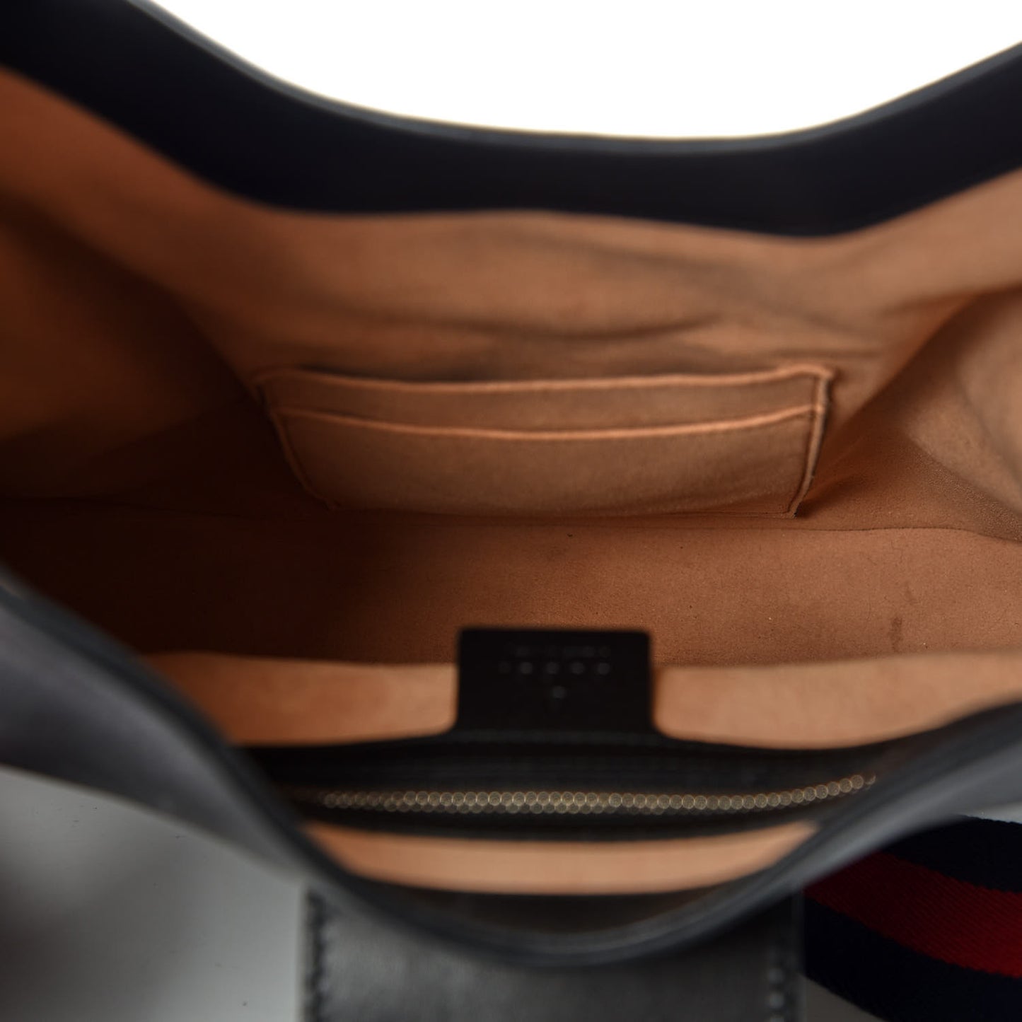 Calfskin Web Small Dionysus Hobo Black