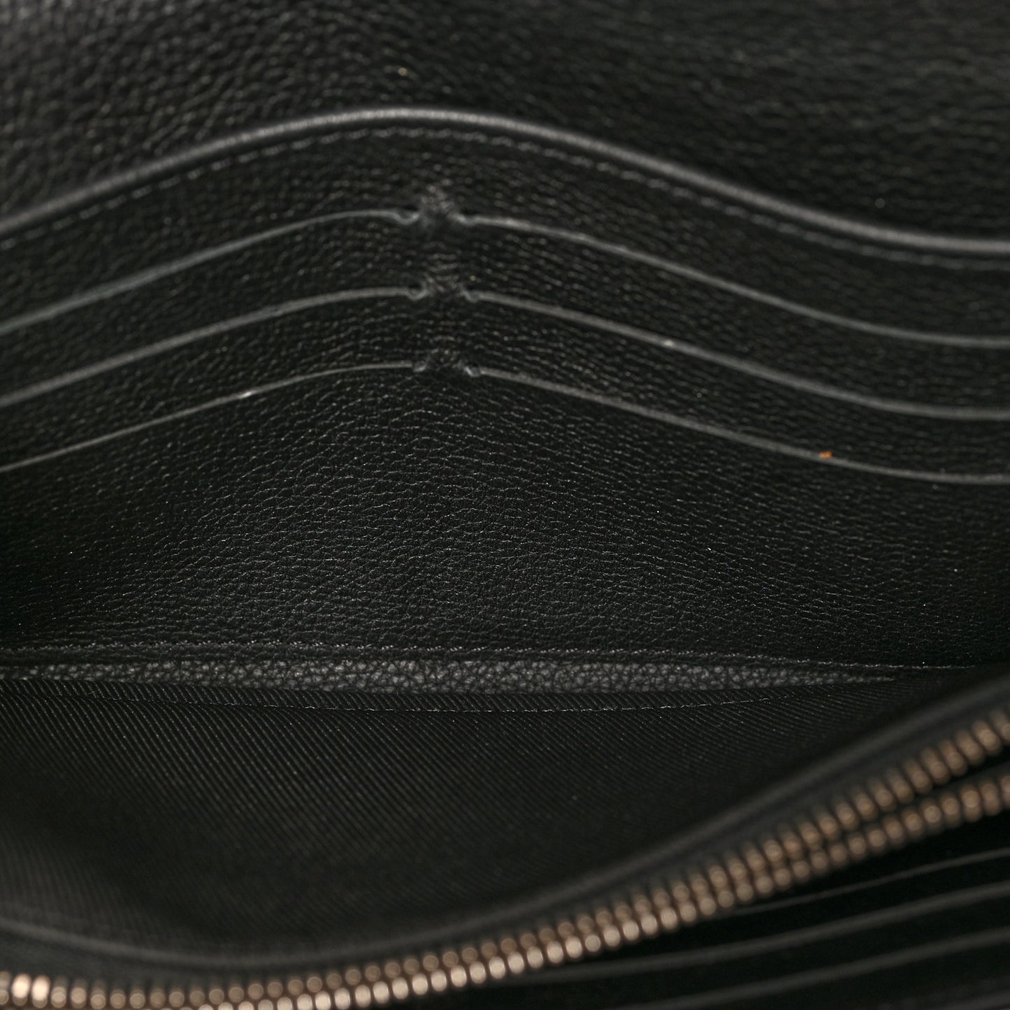 Soft Calfskin My Lockme Wallet Black