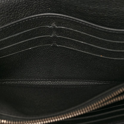 Louis Vuitton Soft Calfskin My Lockme Wallet Black 6 of 9
