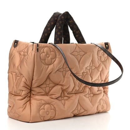 Louis Vuitton Nylon Monogram Giant Onthego GM Beige 2 of 7