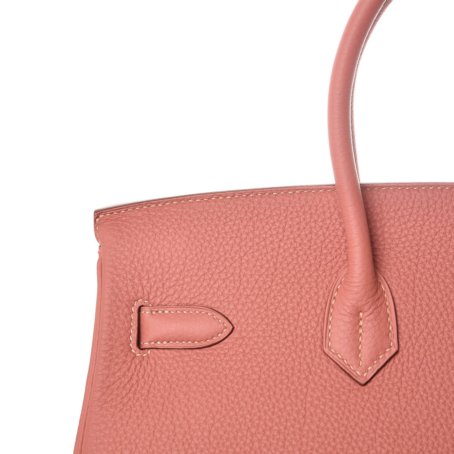 Togo Birkin 35 Rose Thé