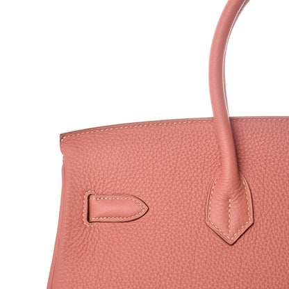 Hermes Togo Birkin 35 Rose Thé 30 of 34