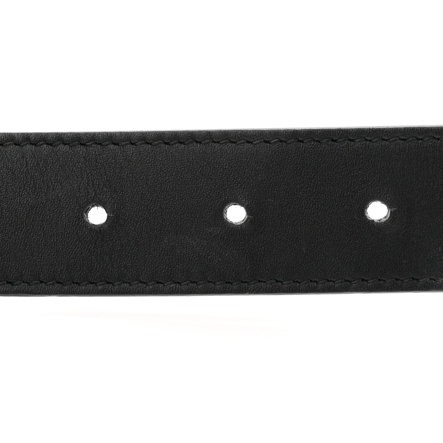 Gucci Calfskin Double G 30mm Belt 80 32 Black 3 of 8