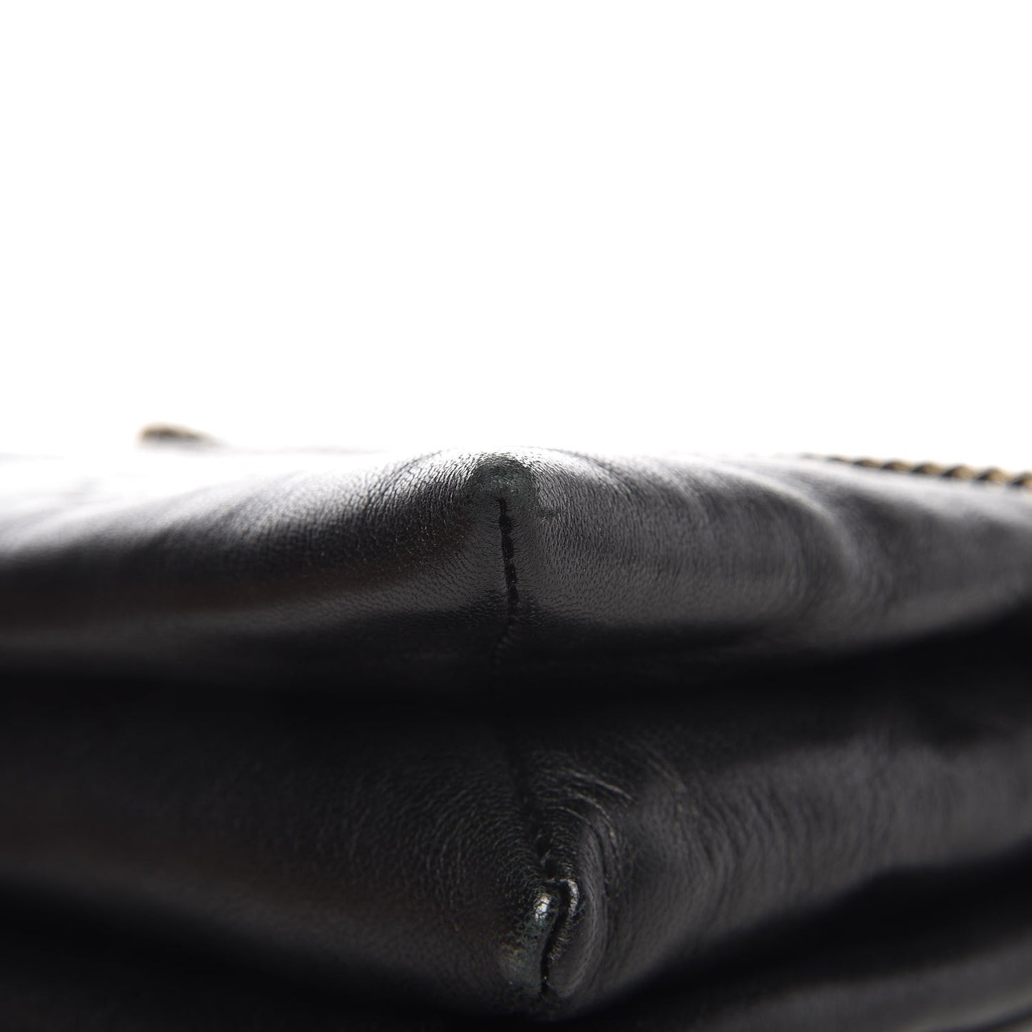Lambskin Quilted Small Sugar Shoulder Bag Black