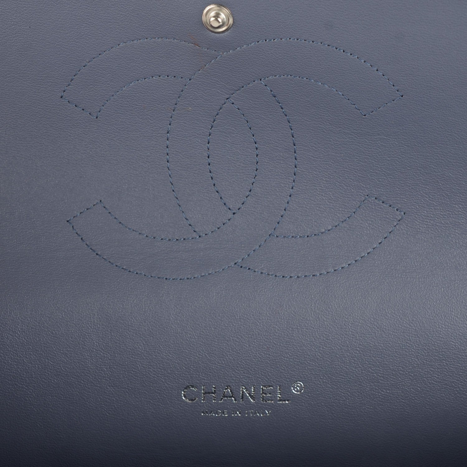 Chanel Lambskin Quilted Maxi Double Flap Purple 6 of 9