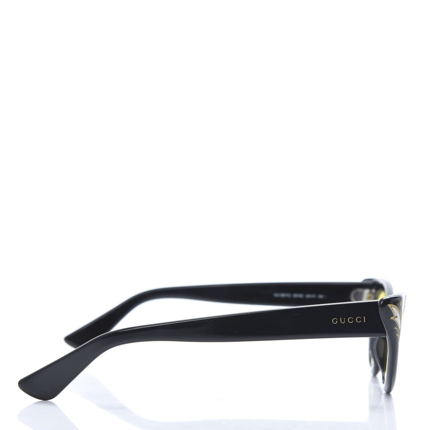 Gucci Acetate Cat Eye Sunglasses GG3807/S Black 3 of 8