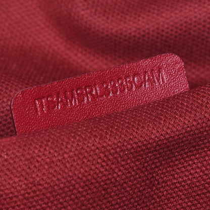 Burberry Haymarket Check Medium Salisbury Tote Military Red 8 of 12