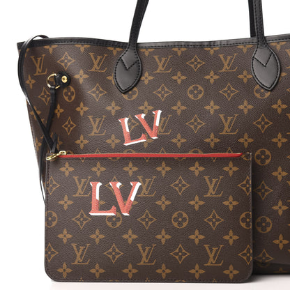 Louis Vuitton Monogram My LV World Tour Neverfull MM 11 of 13