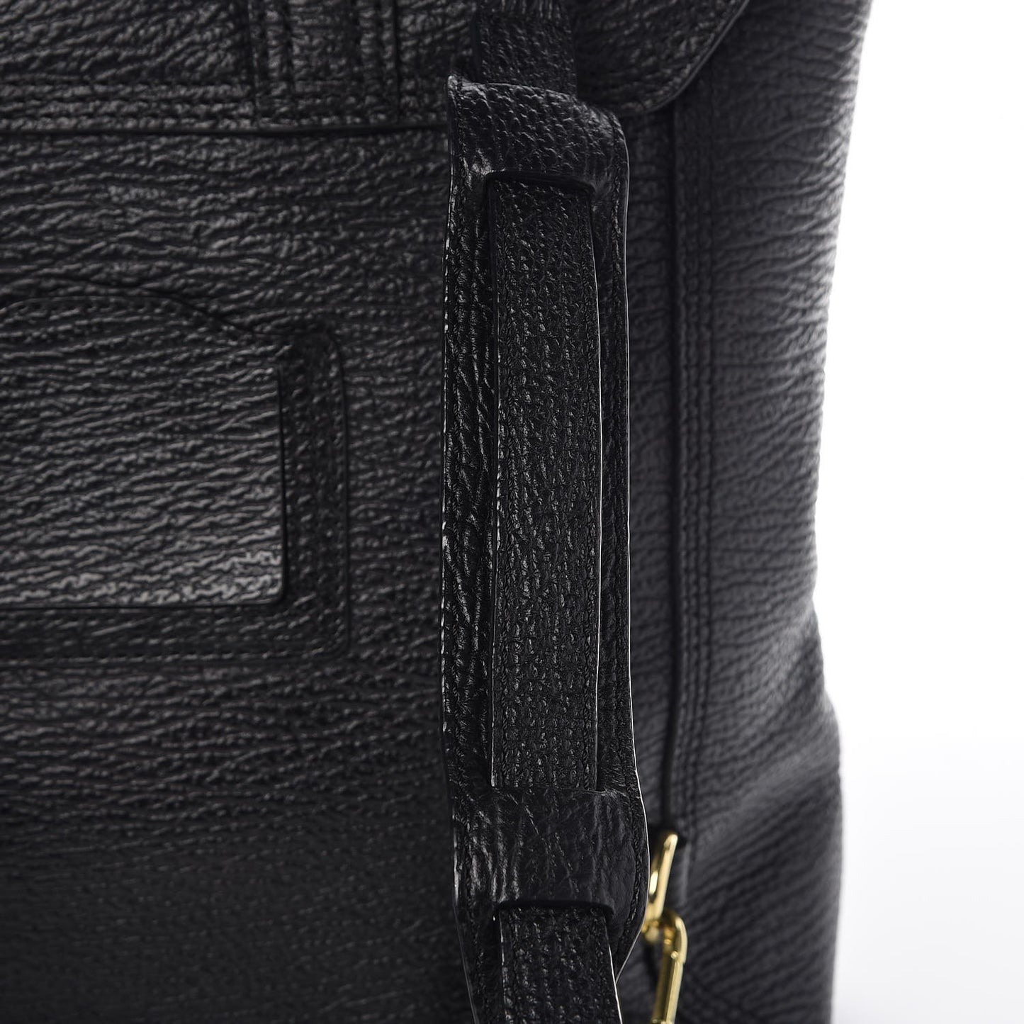 3.1 Textured Calfskin Pashli Backpack Black