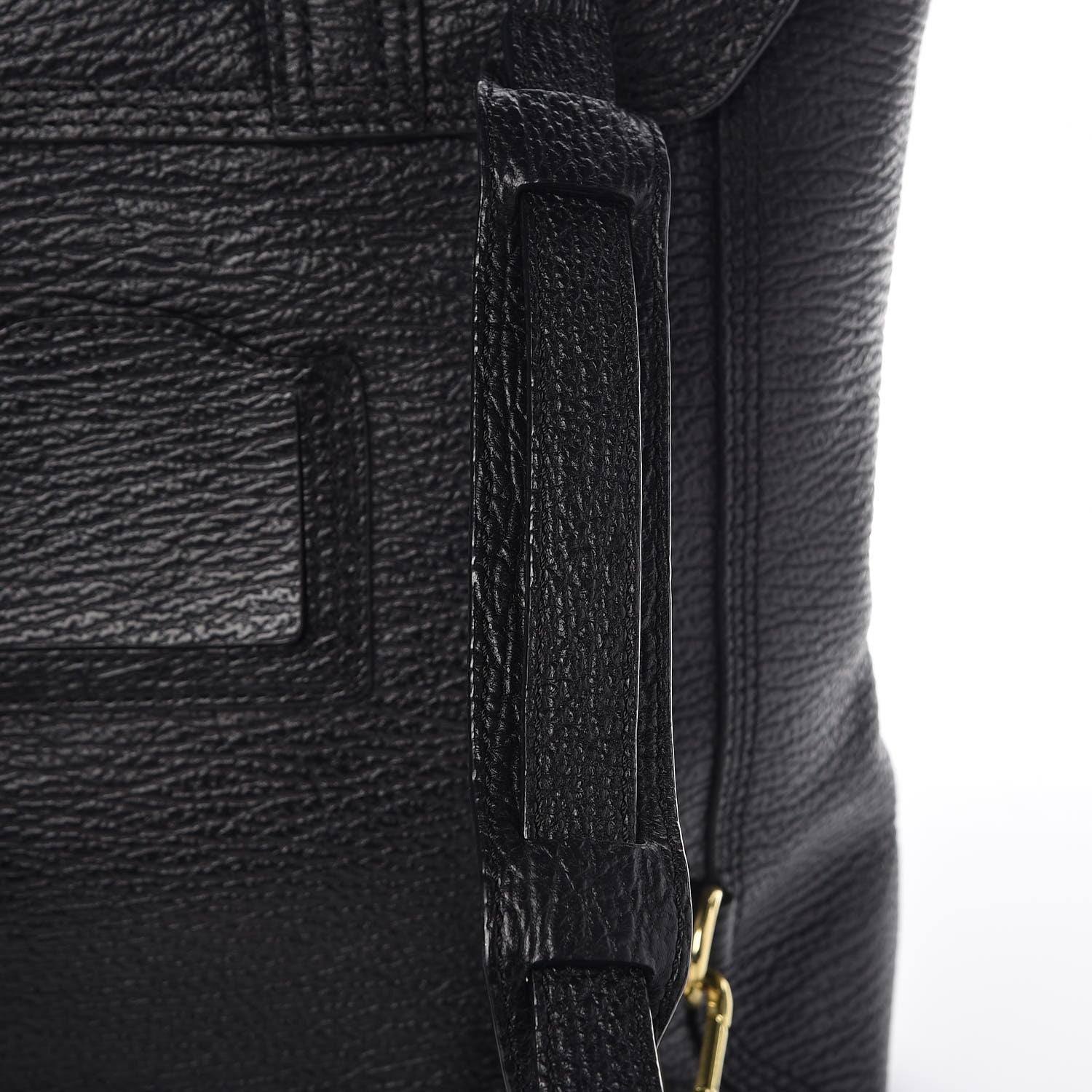 3.1 Phillip Lim 3.1 Textured Calfskin Pashli Backpack Black 16 of 19