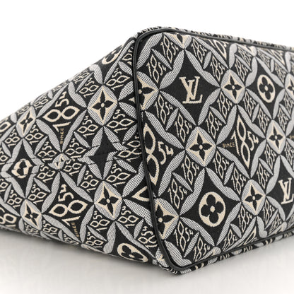 Louis Vuitton Jacquard Since 1854 Neverfull MM Grey 9 of 10