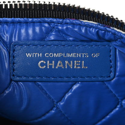 Chanel Canvas Airline Cosmetic Pouch Multicolor 8 of 10