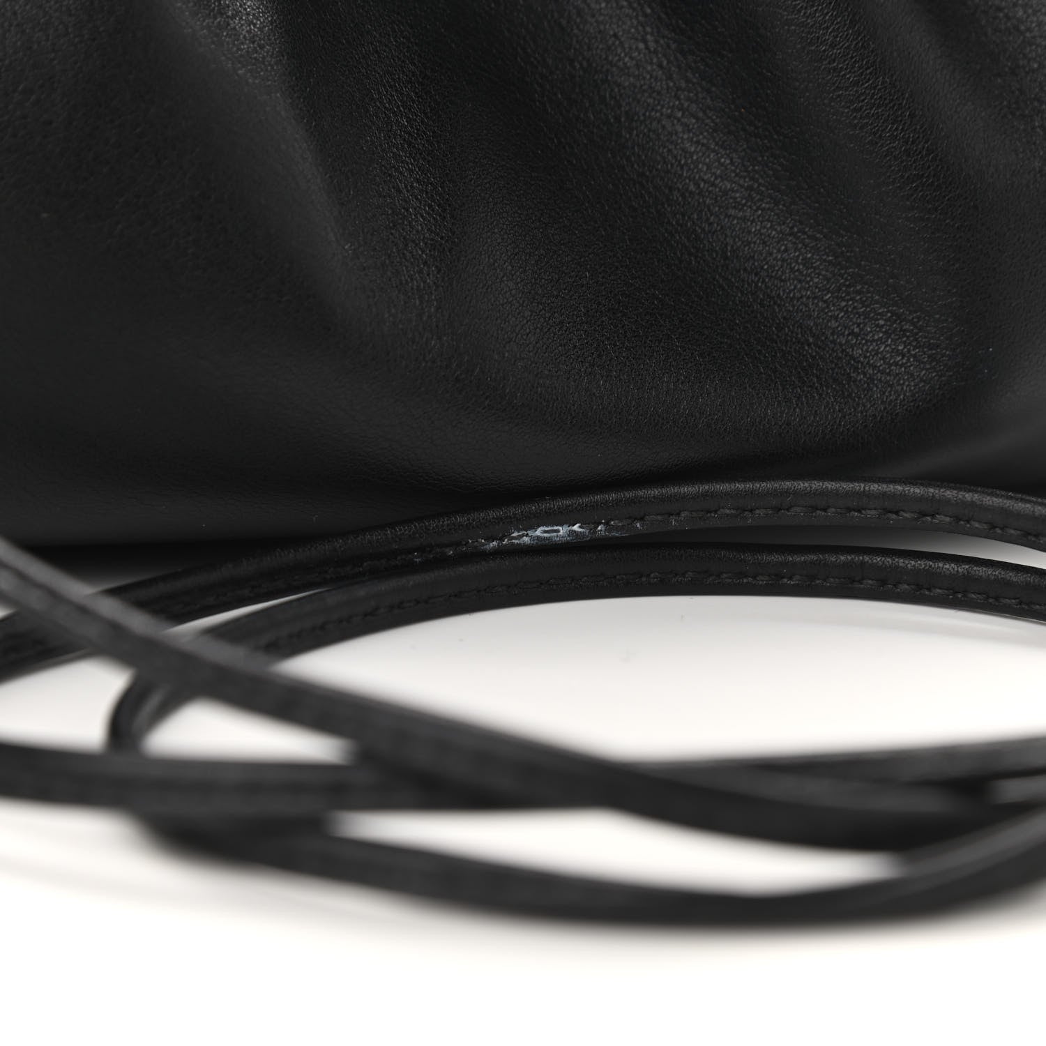 Bottega Veneta Butter Calfskin The Mini Pouch Black 11 of 11