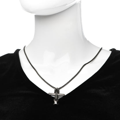 John Hardy Sterling Silver Asli Classic Chain Link Cross Pendant Necklace 2 of 4