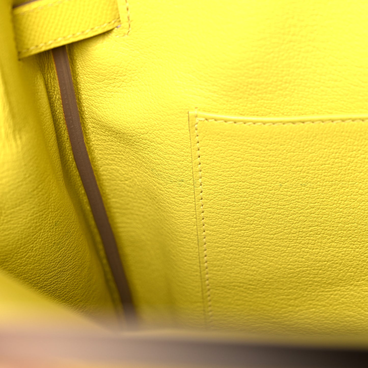 Epsom Birkin 35 Lime