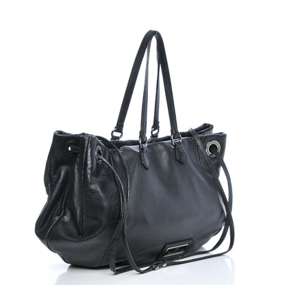Valentino Garavani Nappa Beaded Glam Tote Black 4 of 19