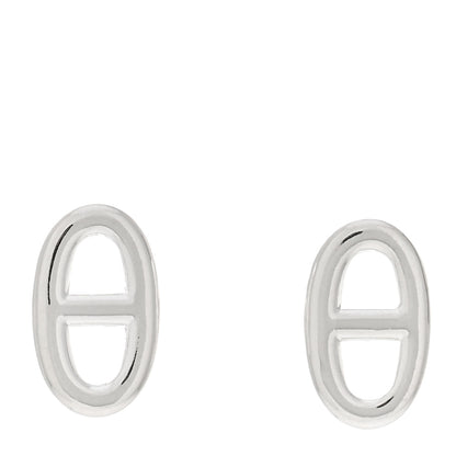 Hermes Sterling Silver TPM Farandole Earrings 1 of 5