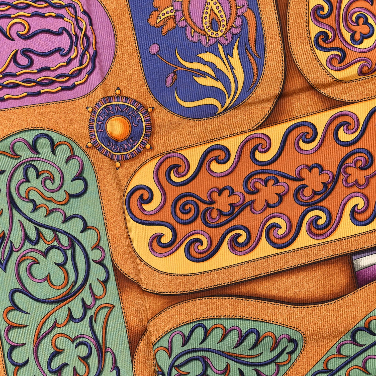Hermes Silk Festival des Amazones Scarf 90 3 of 3