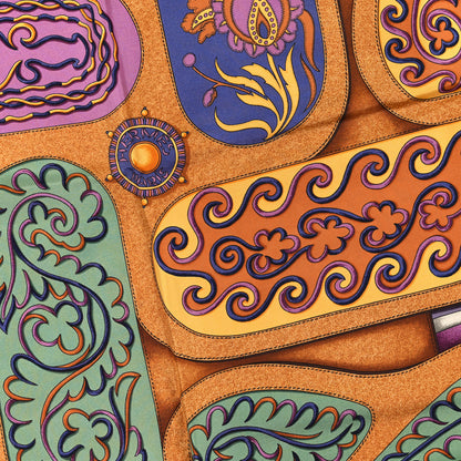 Hermes Silk Festival des Amazones Scarf 90 3 of 3