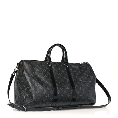 Louis Vuitton Monogram Eclipse Keepall Bandouliere 45 3 of 14