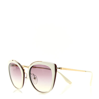 Prada Cat Eye Sunglasses SPR 20U White 1 of 7
